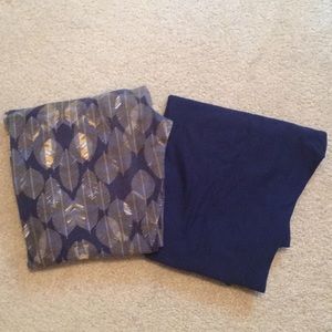 LuLaRoe EUC leggings bundle OS solid